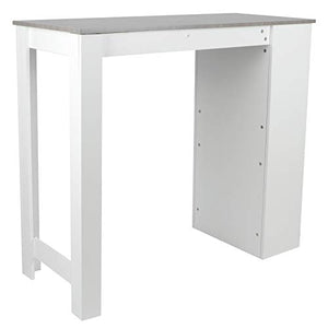 Tavolo da pranzo, tavolo da pranzo per colazione Tavolo da bar di grande capacità, truciolare Casa Camera da letto per cucina Soggiorno Bar