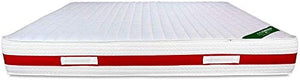 Evergreenweb - Materasso per divano letto pieghevole in poliuretano alto 10 cm, pronto per essere ripiegato sulla seduta, rivestimento anallergico ortopedico ergonomico con lacci di fissaggio