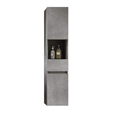 Pensile Fessura Verticale Armadietto Camera da Letto Contenitore Multifunzionale Armadietto di Immagazzinaggio Armadietto Bagno Mobile Ad Angolo WC (Color : Gray, Size : 25 * 25 * 140cm)