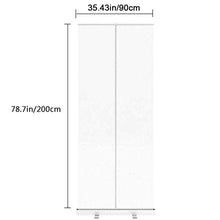 MSQL Schermo igienico Trasparente da 200 * 80 cm, Protezione Contro Lo starnuto per Schermo Banner in PVC Trasparente con Borsa da Trasporto, per Palestra, Salone, Parrucchiere