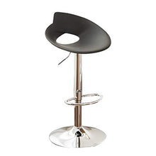ZWJ-sgabelli da bar, sedia da bar girevole, sgabello da bar, sedia da bar, caffetteria, sedia da bar da cucina, altezza seduta: 57 cm ~ 77 cm (colore nero).
