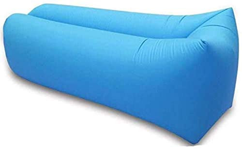 Appoggio Auto Gonfiabile Letto all'aperto Pigro Gonfiabile Divano Air Divano Air Bag Base Portatile della Tasca Divano-Letto Camping Spiaggia Divano-Letto (Color : Blue)