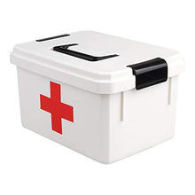 Medicine box Cassetta di Pronto Soccorso Portatile per Uso Domestico, classificazione dormitorio per Studenti, Scatola di Pronto Soccorso 28,5 × 21,5 × 17 cm