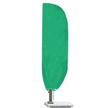 Ichiias Umbrella Cover Impermeabile Copertura per tettoia da Giardino Protezione per Esterni Patio Rain Cover 265 * 50cm(Verde)