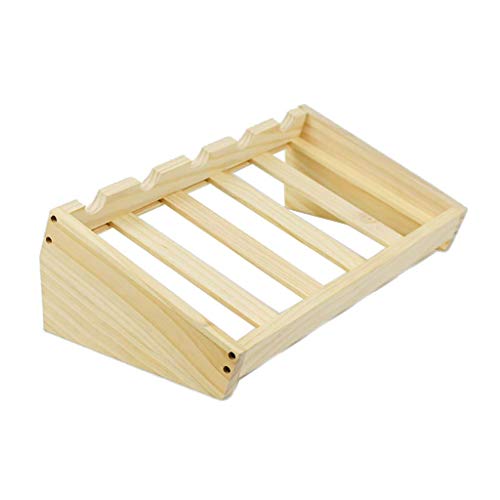 FCXBQ Portabottiglie, in Legno massello Diagonale Portabottiglie in Legno Decorazione Personalizzata Soggiorno Casa Sala da Pranzo Armadietto del Vino Portabottiglie Obliquo Espositore per Vino
