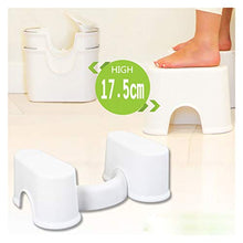 CHENJIAO Squatting Sgabello Slip Igienici Piede Stool Potty Sgabello Squat Sgabello Crouch Hole Artefatto Squat Igienici Sgabello Piccole Dimensioni for Kid (Color : White)