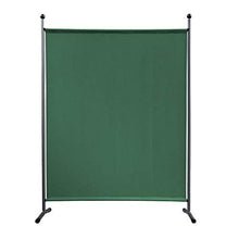 QUICK STAR Paravento da Giardino 150 x 190 cm Divisorio in Tessuto Balcone Protezione della Privacy Verde