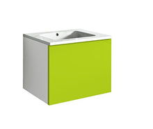 Aleghe Eris – Mobile da Bagno, Colore: Verde Lucido