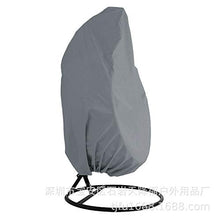 YCHK Copertura per Sedia a Dondolo, Impermeabile, Antipolvere, per Patio, Patio, Sedia a Dondolo D'uovo, Sedia Galleggiante (Grey)