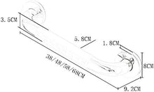 Maniglioni da Bagno Corrimano Grab Bar Grab Rails Sicurezza Supporto ferroviaria Forte Ventosa Antiscivolo WC/Doccia Bagno a Parete Accessori da Bagno