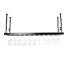 AT Wine Rack Loft Mensola Metallo Ferro Rack Soffitto Bagagli Cremagliere Del Vino Hanging Vetri Della Bottiglia e Supporto Della Struttura Del Vino Calici Calici Cremagliera Del Supporto