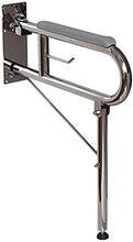 Maniglioni da Bagno Non Slip Pieghevole Supporto Maniglia della Guida, Bagno corrimano, di Sicurezza Bagno bracciolo, Doccia Anziani Balance disabili Accessori da Bagno
