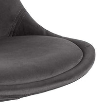 Amazon Brand - Movian Arendsee - Set da 2 sgabelli da bar, 55 x 48,5 x 111,5 cm, grigio