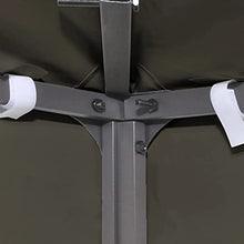 vidaXL Copertura Superiore per Gazebo Resistente Tetto per Tendone Protezione Tenda da Giardino a Strappo Poliestere e PVC 310g/m² 3x4 m Bordeaux