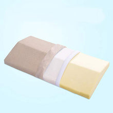 FENGZ Ortopedico Lombare Cuscino A Cuneo per Sciatica Gravidanza Anca Memory Foam Cuscino per Dolori Lombari,60x30cm-Cream