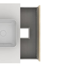 Amizuva Nara Top - Mobile da bagno, in legno, 80 cm, 4 pezzi