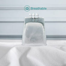 Bedecor Impermeabile Coprimaterasso Matrimoniale in Flanella di Tessuto Spugna 160x200, 100% Cotone Proteggi Materasso, Silenzioso, Traspirante