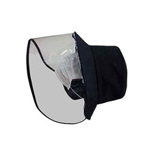 EXCEART Visiera Trasparente Anti Saliva Maschera Antinfortunistica Protezione Cappello Protezione Visiera Protezione per Uso Quotidiano Cucina Nera