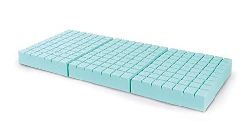 MATERASSO ANTIDECUBITO IN POLIURETANO - 3 SEZIONI - 183x85x10 cm