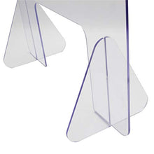 HIMU Protezione per Schermo, Schermo Protettivo per Divisori per Espositori Trasparenti, Divisorio per Scrivania per Negozi di Alimentari E Rivenditori,50 * 80CM