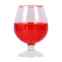 NUOBESTY Bicchiere di Vino Scherzo Giocattoli No Versare Bicchiere di Vino Pesce D'aprile Scherzo Ingannevole Puntello Rosso