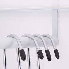 Relaxdays 10021967_49 Scaffale Componibile con 11 Scomparti, Cabina Armadio con 2 Bastoni Appendiabiti, Plastica, Bianco