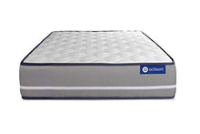 Materasso Actiflex pur 90x180cm, Spessore : 20 cm, Molle insacchettate, Rigido, 3 zone di comfort