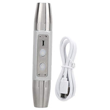 FOLOSAFENAR Torcia per rilevamento Gioielli in Lega di Alluminio Torcia per Gioielli a 4 luci Ricarica USB Acciaio Inossidabile, per l'identificazione