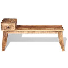 vidaXL Panchina Panca da Giardino Esterno con Cassetto Legno 120x36x60 cm
