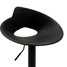 Sedia da Disegno con Schienale,Sgabello Girevole A Riposo del Piede Regolabile,Multi-Sedia da Ufficio Scopo,Pp Cushion per Home Bar Kitchen Shop - Bianco Nero