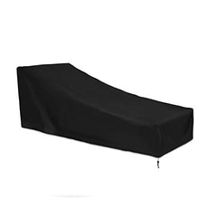 TopHomer - Coprisedia impermeabile per sedie da giardino, copertura protettiva per sedie da giardino, 210 x 75 x 80 x 40 cm