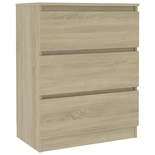 vidaXL Credenza Rovere Sonoma 60x35x76 cm in Legno Multistrato