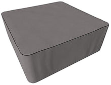 SORARA Copertura Protettiva Tavolo Quadrato, Grigio, 255x255x90 cm