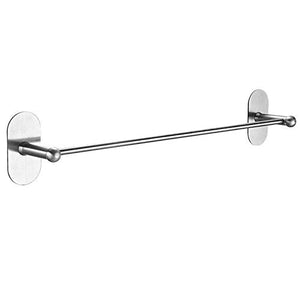 MBYW Portasciugamani Moderno Portasciugamani Elegante per Il Bagno di Moda Asciugamano Potente Appeso Spugna da Bagno Spessa da Bagno 3m portasciugamani Singolo in Acciaio Inox Senza Canna da 56 cm