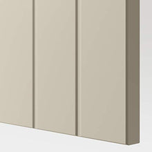 SUTTERVIKEN anteriore/cassetto 60x38 cm grigio-beige