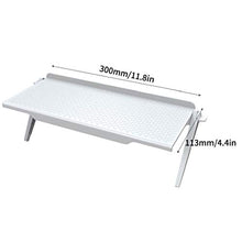 Schermo Top Shelf Schermo Regolabile Mensola Monte Computer Desktop Scaffale Tv Top Bagagli Staffa Bianco L Cassetti