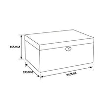 FxsD Cigar Box, Cedar Fodera, Grande capacità a Due Zone 4 Cedar Cigar Humidor con igrometro e umidificatore ## (Color : A)