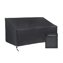 ValueHall Copertura per Panca da Giardino a 2/3/4 posti Coperture per Panche Impermeabile Copri Panca da Esterno Resistente Copertura per Panchine V1C03 (134 x 66 x 65/89cm)