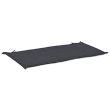 vidaXL Cuscino per Panca da Giardino Rosso 120x50x3 cm Panchina Sedia Esterno