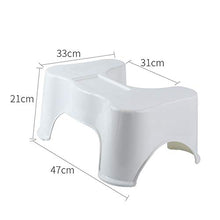 XuZeLii Sgabello da Toilette Accovacciato WC Sgabello Poggiapiedi Poggiapiedi Passo Passo Sgabello Adult Children Squatting Sgabello poggiapiedi a Forma di U poggiapiedi Chair Adatto per WC