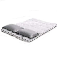 QXTT Materasso Futon, Materassi Letto Futon, Pieghevole Antiscivolo Tatami Materasso Pad Tappetino Tappeto Letto A Pelo Letto Pigro Stuoie per Camera da Letto E Ufficio,White-90 * 200cm
