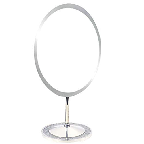 LXRZLS Specchio da Viaggio Portatile Specchio da Tavolo Specchio da Tavolo Senza Bordi Rotante