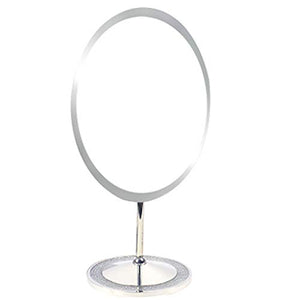 LXRZLS Specchio da Viaggio Portatile Specchio da Tavolo Specchio da Tavolo Senza Bordi Rotante