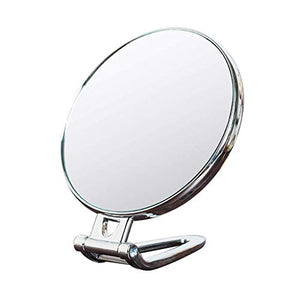 AJH Specchio per Il Trucco da Tavolo Creativo Scolara Specchio per Il Trucco Specchio per Maniglia Specchio per Studenti Dormitorio Specchio Portatile Specchio per Bellezza Specchi