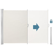 TecTake Tende da Sole paravento Laterale frangivento Estensibile Corpo e Assistenza Post Interamente in Alluminio - Disponibile in Diversi Colori e Diverse Misure - (Beige | 200x300cm | No. 401532)