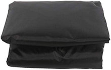 CTEJ Copertura di Ricambio per Baldacchino Altalena Tendalino per Sedia A Dondolo per Veranda Patio Giardino,Nero,195 * 125 * 15cm