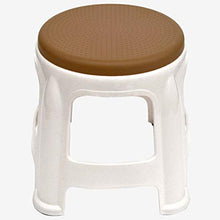 MKXF Addensato Sedia Sgabello di Plastica di Svago Mobilia Sedie Bagno Sgabello Piccola Scarpa Panchina Sgabello Cambiando Piccolo Sgabello Rotondo,B