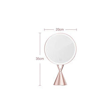 Specchio da trucco con lampada da tavolo LED luce 5x lente d'ingrandimento Riempimento luce da scrivania specchio xuan - vale la pena avere (Colore: -, Dimensioni: -)