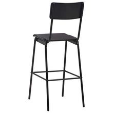 Festnight 3 pz Set da Bar Tavolo e Sedie in Acciaio Marrone Nero Bianco,Set Tavolo e Sedie da Cucina