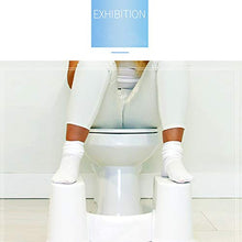 Sgabello da Banco per Toilette Sgabello Sgabello Anti-Pattinaggio Anti-Pattinaggio Bagno Seduto sul Dispositivo Ausiliario Corretto Toilet Toilet Pedone Sgabello (Size : H23cm)
